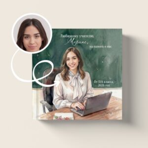 Любимому учителю, на память о нас — персонализированная книга